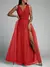 Noite sexy lantejoulas vestidos de festa para as mulheres 2025 moda com decote e na internet