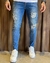 Calça jeans destroyed jay