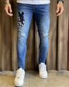 Calça jeans destroyed jay