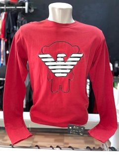 Blusa manga longa armani
