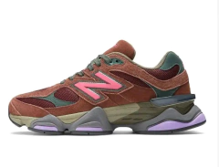 Tênis New Balance 9060 Rich Oak Burgundy