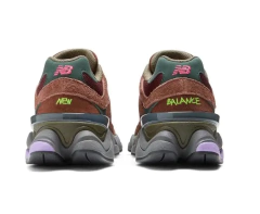 Tênis New Balance 9060 Rich Oak Burgundy - comprar online