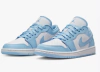 Tênis Nike Air Jordan 1 Low Aluminium