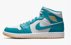 Tênis Nike Air Jordan 1 Mid Aquatone - comprar online