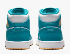 Tênis Nike Air Jordan 1 Mid Aquatone - Vm multimarcas 011