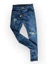 Calça jeans destroyed city