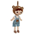 BONECA JIMBAO BOY BEAR 33 CM - METOO - Corujinhas