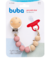PRENDEDOR DE CHUPETA SILICONE E BAMBU ROSA - loja online