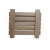 Painel Canaletado Modular 50x50 MDF Madeirado - Loja Moderno