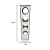 Porta Cápsulas Café MDF Madeira Branco - comprar online