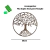 Arvore Em Madeira MDF Natural - comprar online
