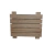 Painel Canaletado Modular 50x50 MDF Madeirado