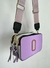 Cartera Snapshot Violeta - correa lisa