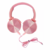 AURICULARES VINCHA CON MICRÓFONO CABLE MANOS LIBRES 3,5 MM