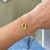 Pulseira elo português fecho boia
