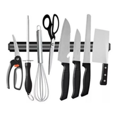 Barra Magnética 50Cm Porta Cuchillos Utensilios Herramientas - Tu_tienda_onlineya
