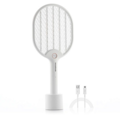 Raqueta Electrica Mata Moscas Con Base - comprar online