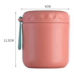 Lonchera Térmica Acero Inoxidable Vianda Salmón - comprar online