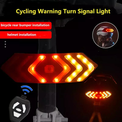 Luz Trasera Bicicleta Con Baliza Giro Recargable Led - Tu_tienda_onlineya