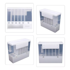 Dispensador De Cereales Granos Legumbres 6 Espacios - tienda online