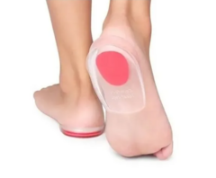 Talonera Espolon Pie Fascitis Gel Descanso Solo Color Azul - comprar online