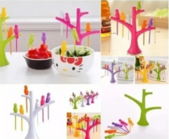 Pinches Picadas Árbol Con Pájaros Copetin Seco Cocina en internet