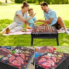 Parrilla Portátil Plegable Chica A Carbón - Tu_tienda_onlineya