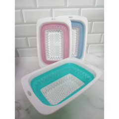 Colador Escurridor Retractil Rectangular
