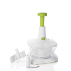 Picadora Batidora Escurridor Manual Vegetales Frutas Cocina en internet