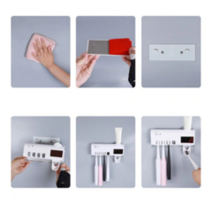 Esterilizador Usb Dispenser Pasta Dental Porta Cepillo 2 En 1 Uv en internet