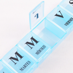Pastillero Organizador Medicamentos Remedios Semanal X Día - Tu_tienda_onlineya