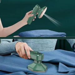Plancha Limpiadora Viaje SPRAY Protector De Silicona Verde