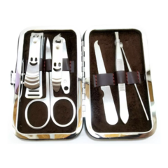 Set Manicura Pedicura 6 Piezas Alicates Tijera Lima Pinza - comprar online