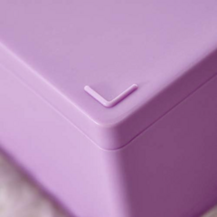 Organizador plastico con cinco divisiones. - tienda online