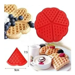 Molde De Silicona Corazón Wafflera Waffle Ideal Repostería en internet