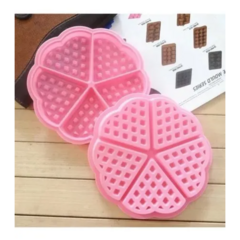 Molde De Silicona Corazón Wafflera Waffle Ideal Repostería - Tu_tienda_onlineya