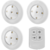 Pack Set 3 Luz Led 3w + Control Remoto en internet