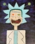 Lámina: Rick galáctico