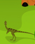 Lámina: T-Rex en internet