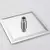 Ducha Cuadrada Grande 20 X 20 Acero Cromo Inoxidable - ArteyDeco369