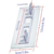 Estante X4 Adhesivo Ganchos Cocina Baño No Agujerear Soporte - comprar online