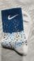 Media 3/4 Nike pintitas azul marino