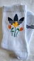 Media 3/4 Adidas flores