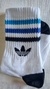 Media 3/4 Adidas celeste, azul y negro