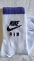 Media 3/4 Nike Air línea lila