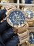 Bvlgari Esqueleto - Dourado com Fundo Preto