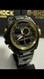Resist Steel - Preto com Fundo Preto e Detalhe Dourado