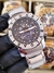 Bvlgari Esqueleto - Prateado com Fundo Preto