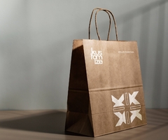 Sacola Kraft 90g Personalizada - comprar online