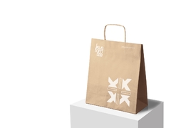 Sacola Kraft 90g Personalizada - loja online